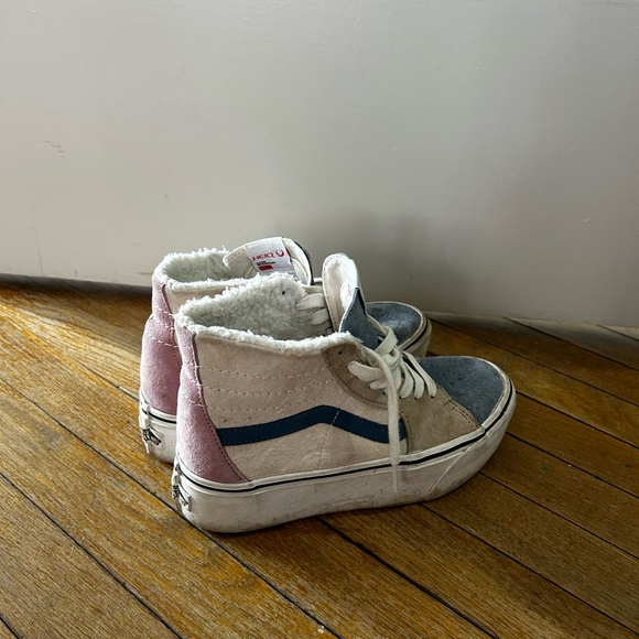 Color-Block High Top Platform Vans - Picture 2 of 5